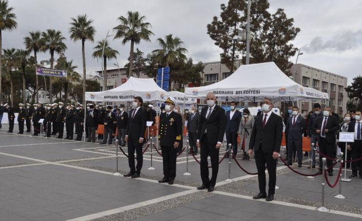 Marmariste “18 Mart Çanakkale Zaferi ve Şehitleri Anma Günü” töreni yapıldı