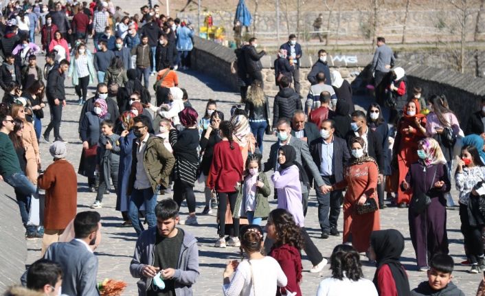 Mavi kategorideki Diyarbakır’dan korkutan hafta sonu görüntüsü
