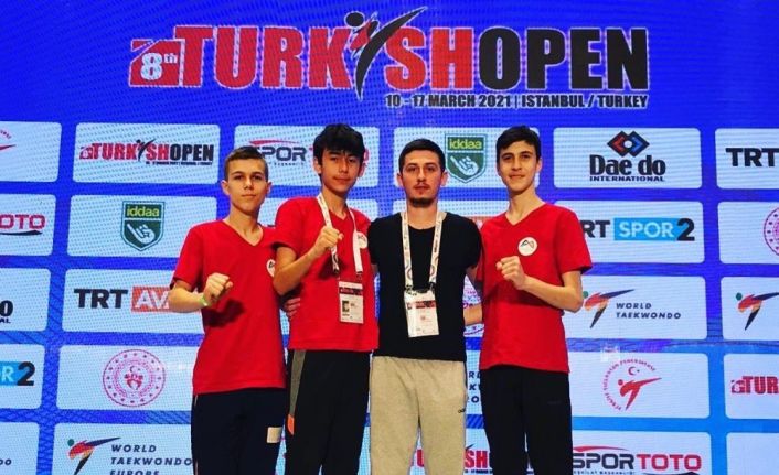 Mersin Büyükşehir GSK sporcularından büyük başarı