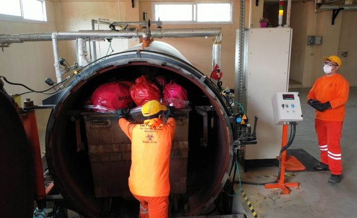 Mersin’de bir yılda 2 milyon 852 ton tıbbi atık bertaraf edildi