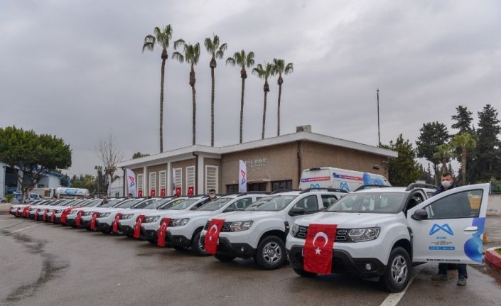 MESKİ, 15 yeni araçla filosunu genişletti