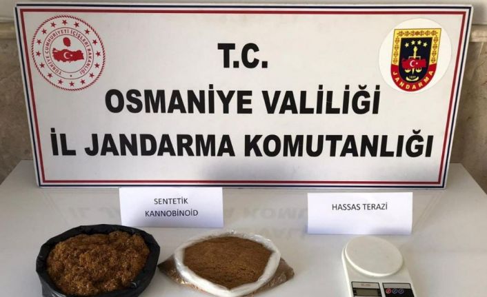 Osmaniye’de uyuşturucu operasyonu