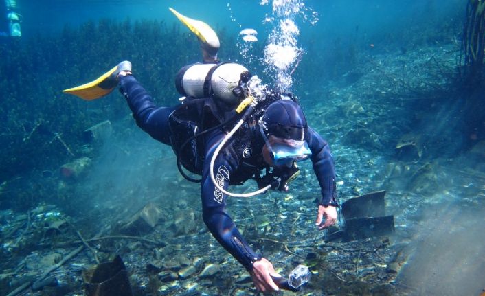 (Özel) Antalya’nın içme suyu kaynaklarından Kırkgöz Göleti’nde şoke eden kirlilik görüntüleri