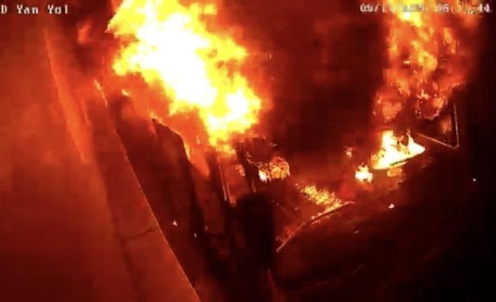 (Özel) İstanbul’da “Tinerci Ümit” lakaplı suç makinesi bu kez mobilya dükkanını ateşe verdi