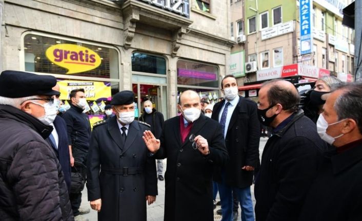Pandemide kırmızı alarm veren Trabzon’da Korona virüs denetimlerine Jandarma Genel Komutanı da katıldı