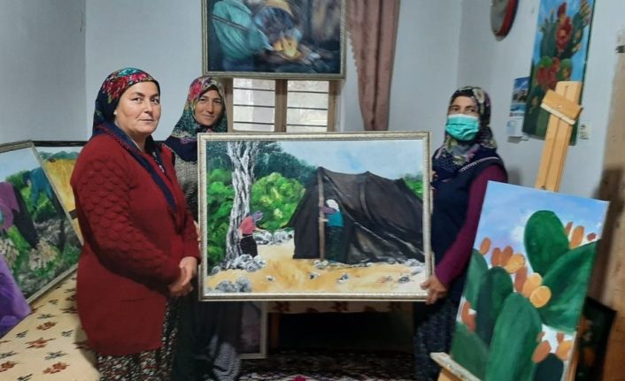 Resim öğretmeni olmak istiyordu ressam oldu