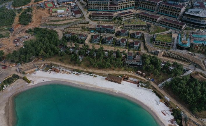 Sahile serilen beyaz kumdaki korkunç gerçek ortaya çıktı: Yüzde 55’i mermer tozu