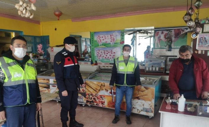 Şaphane’de 24 saat esaslı Korona virüs denetimi