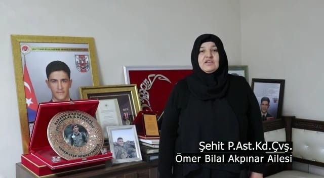 Şehit aileleri ve gazilerden İstiklal Marşlı, “Çanakkale” klibi