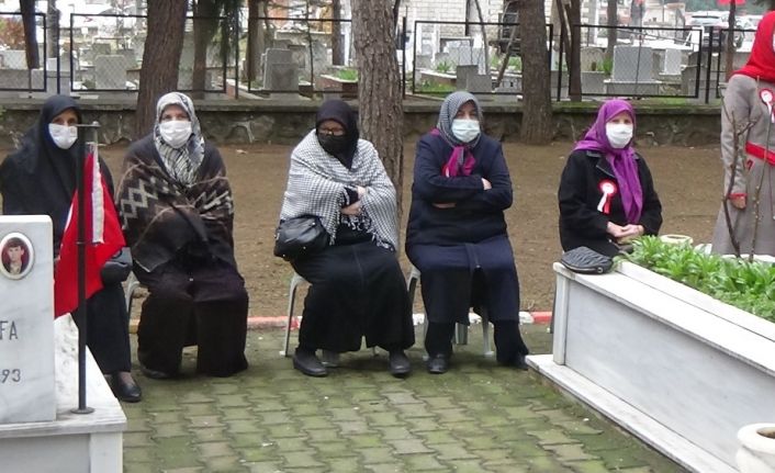 Şehit anneleri göz yaşlarına boğuldu