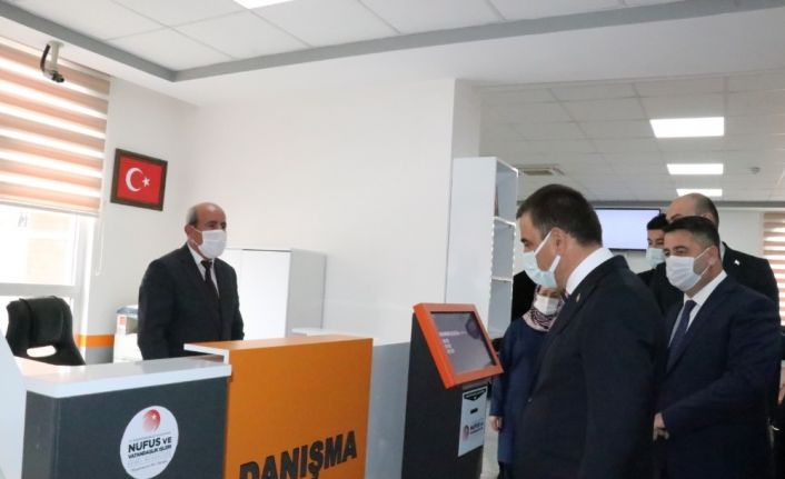 Siirt’te Nüfus ve Vatandaşlık İşleri Müdürlüğü, yeni konsepti ile hizmete girdi