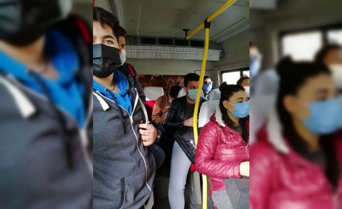 Sosyal mesafeye uymayan sürücüler polisten kaçamıyor