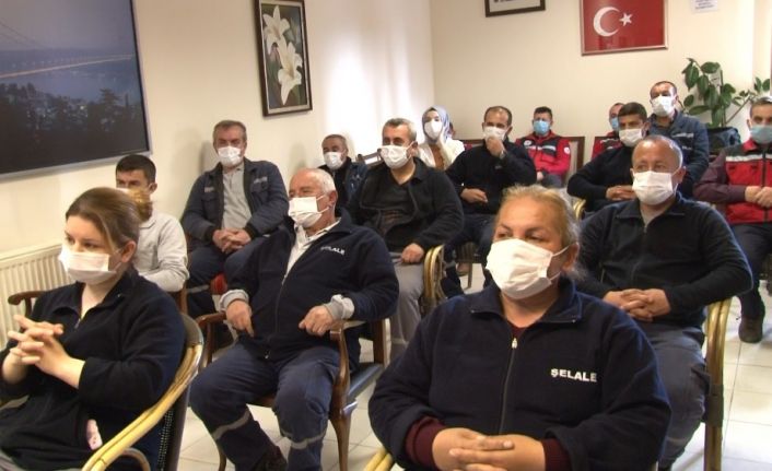 Ümraniye’de site görevlileri Afet ve Çevre Koruma Eğitimi’nde buluştu