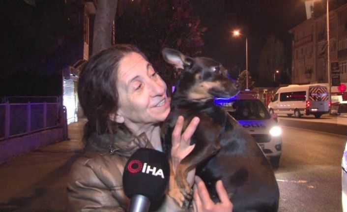 Üsküdar’da iş yerinde yangın çıktı, evin köpeği sahibini uyandırarak haber verdi