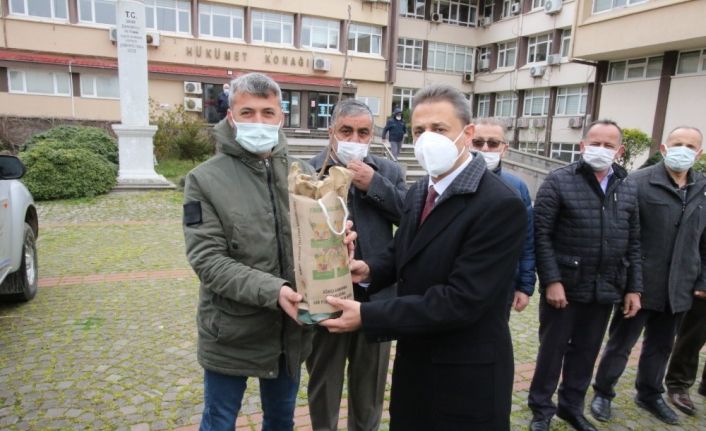 Vali Karaömeroğlu: "Geçen sene 400 bin fidan diktik, bu sene 300 bin fidan dikmeyi amaçlıyoruz"