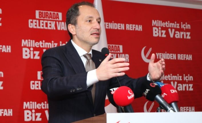 Yeniden Refah Partisi Genel Başkanı Erbakan: “HDP’nin kapatılmasını doğru bulmuyoruz"