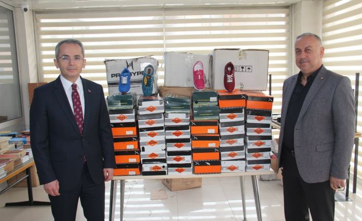 128 ihtiyaç sahibi öğrenciye ayakkabı dağıtılacak