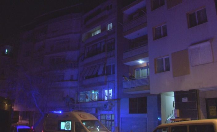 4. katın balkonundan 1. kata indi, atlarken zemine düşüp ağır yaralandı