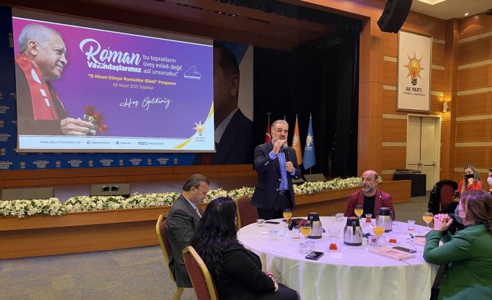 AK Parti İstanbul İl Başkanı Kabaktepe, roman vatandaşları ile bir araya geldi