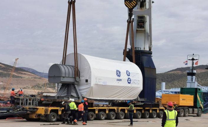 Akkuyu NGS’nin 1. ünitesi için üretilen silindir rotoru sahaya ulaştı