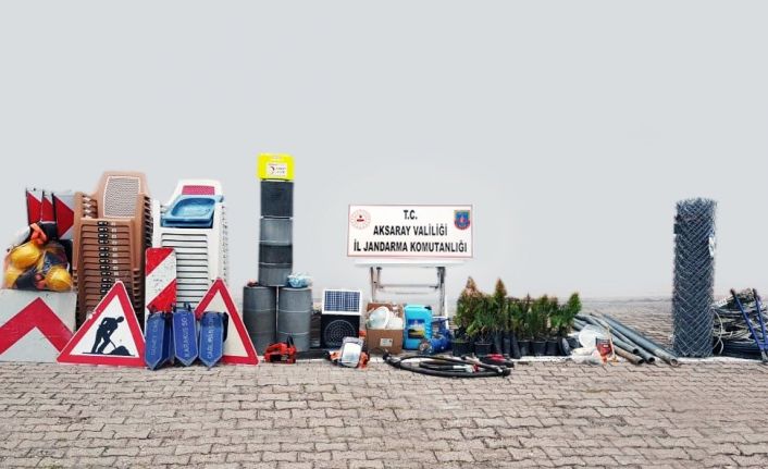 Aksaray’da 3 köydeki 7 hırsızlık olayının faili yakalandı