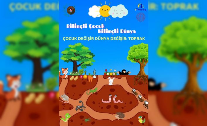 Ana sınıfı minikleri toprağa dokundu