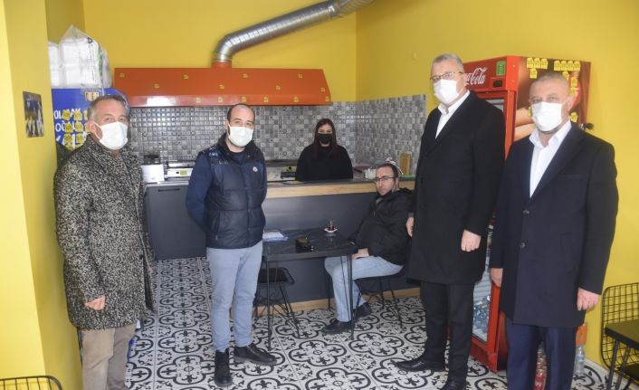 Başkan Özkan’dan esnaf ziyareti