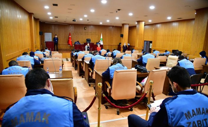 Başkentte zabıtalara temel eğitim sınavı