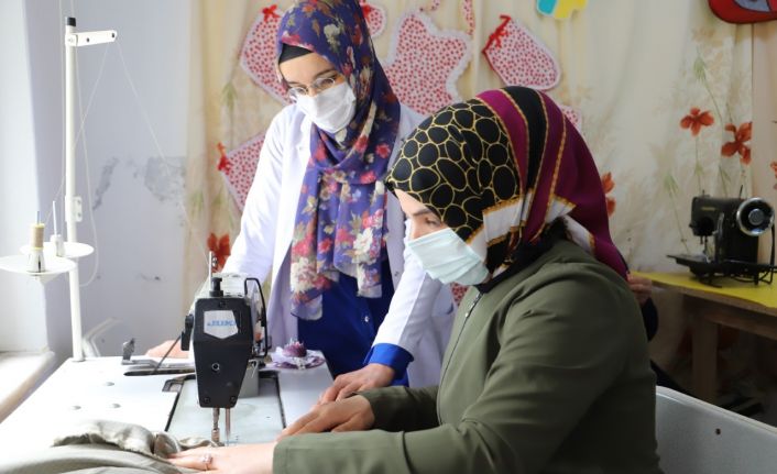 Battalgazi’de kadınlar meslek öğreniyor