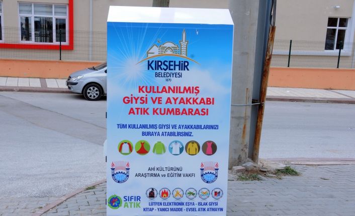 Belediyeden kıyafet ve ayakkabıda geri dönüşüm uygulaması