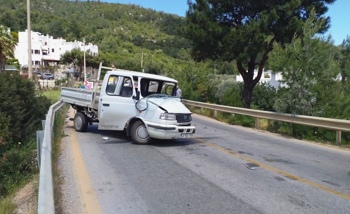 Bodrum’da trafik kazası: 1 yaralı