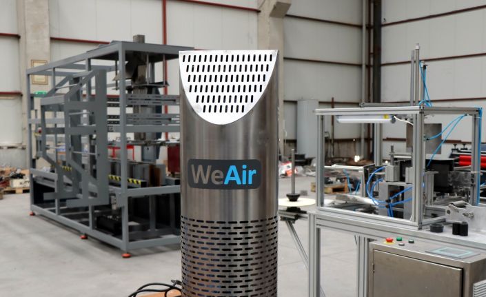 Bu hava sterilizasyon cihazı virüsleri yüzde 99,9 öldürüyor