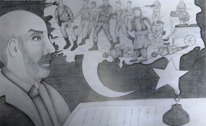 "Bu Vatan Benim" isimli resim yarışmasında dereceye giren eserler belli oldu