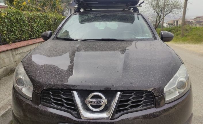 Bursa’ya çamur yağdı..