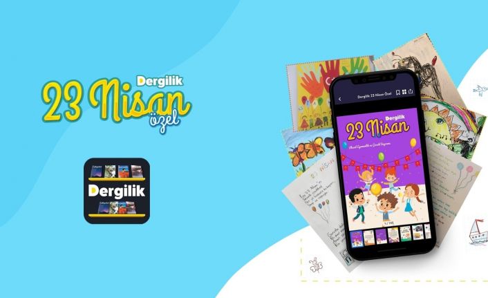 Çocuklar 23 Nisan’ı Dergilik’te kutluyor