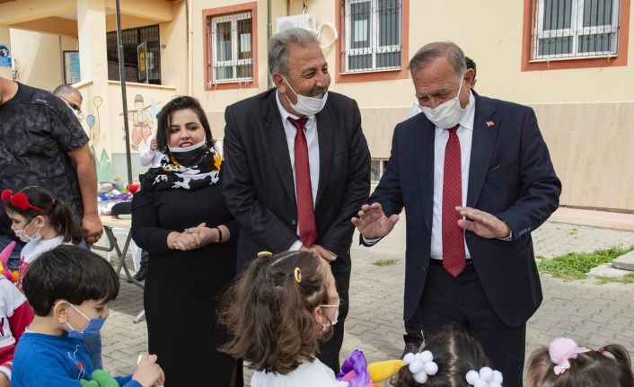 Çocuklara diş taraması