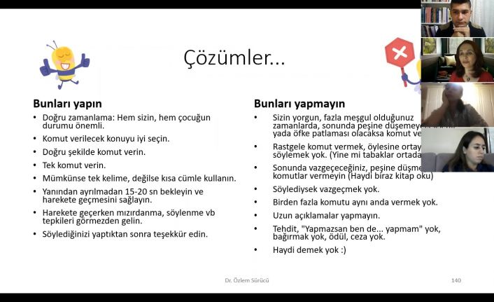 Dikkat Eksikliği ve Hiperaktivite Bozukluğu Bilinçli Aile Projesine yoğun ilgi