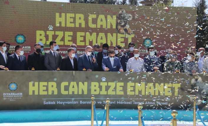 Diyarbakır’da yeni Hayvan Bakım ve Rehabilitasyon merkezinin temeli atıldı