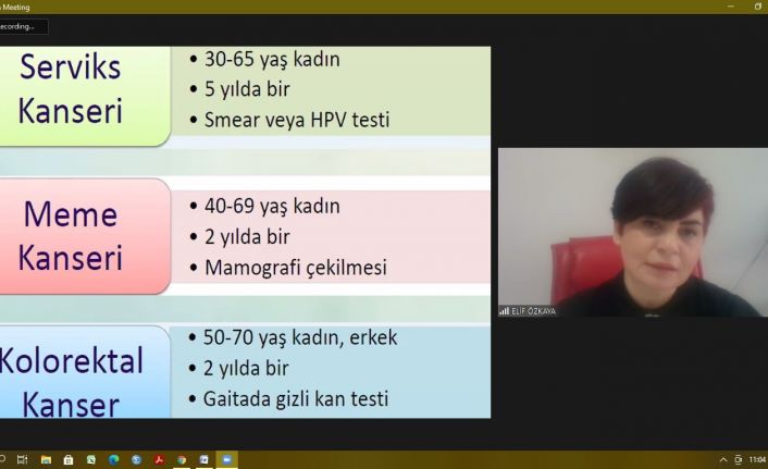 Dr. Özkaya: “Meme kanseri riskine karşı kadınlar her ay muayene olmalı”