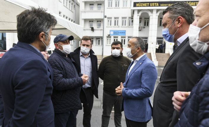 Esenyurt Belediyesi ekipleri oy kullanan Bulgar göçmenleri için görev başında