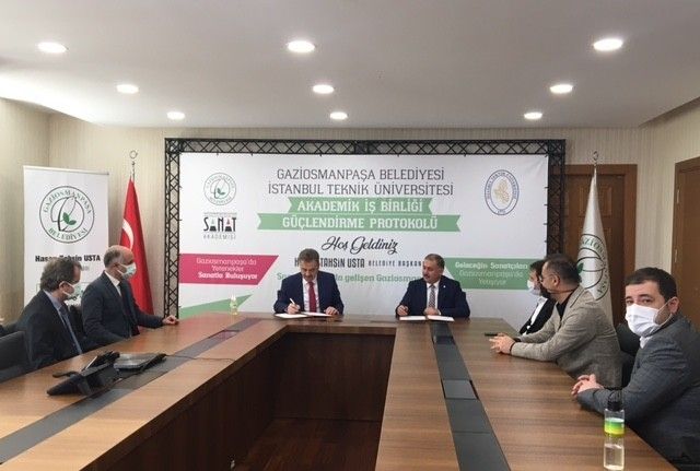 Gaziosmanpaşa Sanat Akademisi ve İTÜ arasındaki iş birliği protokolü imzalandı