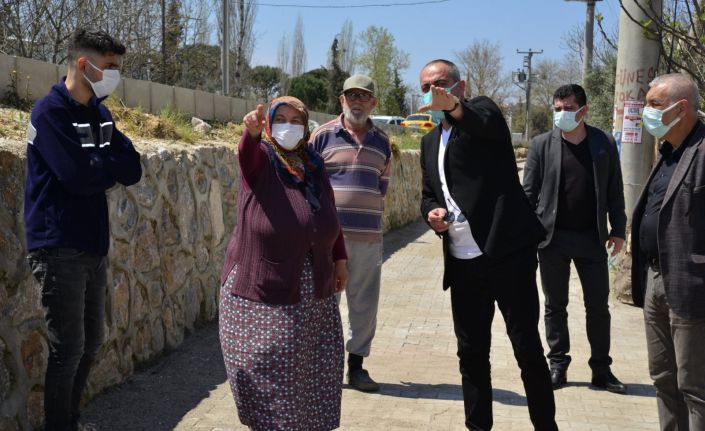 Gemlik’te iç mahallelerde hizmet atağı