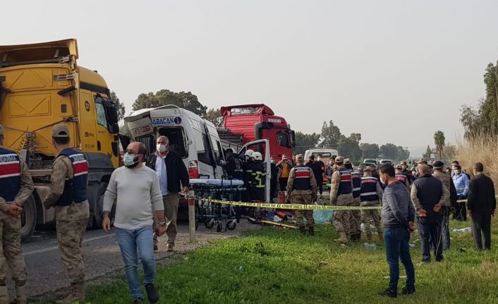 Hatay’da zincirleme kaza: 7 yaralı