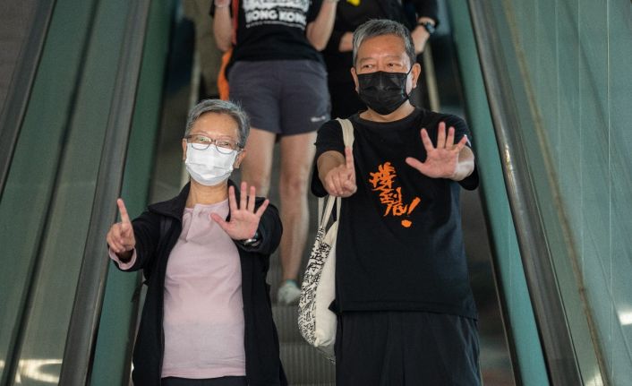 Hong Kong’da 7 muhalif, 2019’da yasa dışı protestoları organize etmekten suçlu bulundu