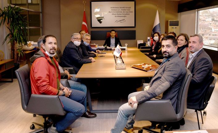 İmece-Der kurucuları Başkan Günel ile görüştü