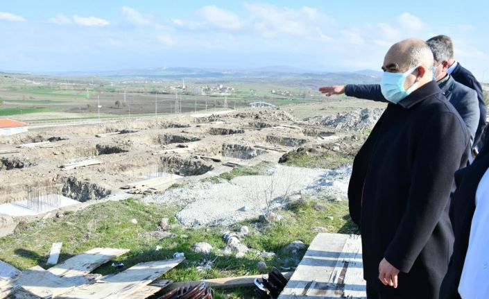 İşsizliği ortadan kaldıracak Havza OSB’de fabrikalar birer birer yükseliyor