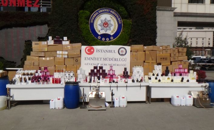 İstanbul’da sahte parfüm operasyonu: 21 bin şişe taklit ürün ele geçirildi