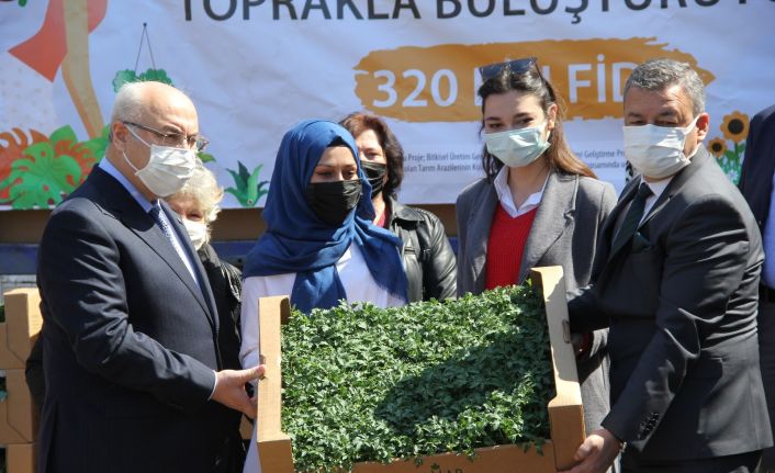 İzmir’de 320 bin yerli ve milli fide 15 bin kadınla buluşturuldu