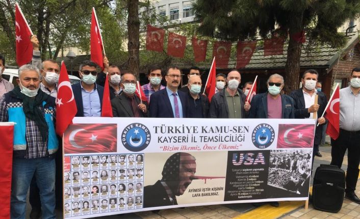 Kamu-Sen Kayseri İl Temsilcisi Kamil Ünal: ’Biden Türk milletinden özür dilemeli"