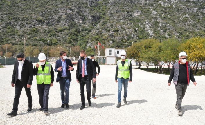 Kaymakam Böke, Ören Yat İmalat ve Çekek yerinde incelemede bulundu